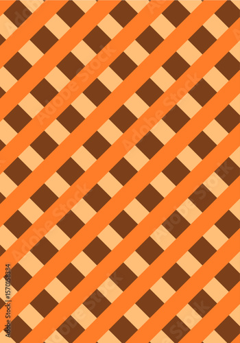 Fondo de reja naranja oscuro y claro