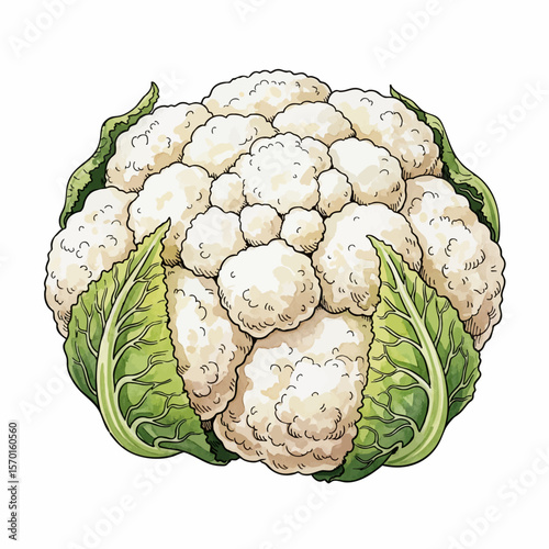 A Head of Cauliflower