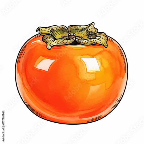 A Glossy Persimmon