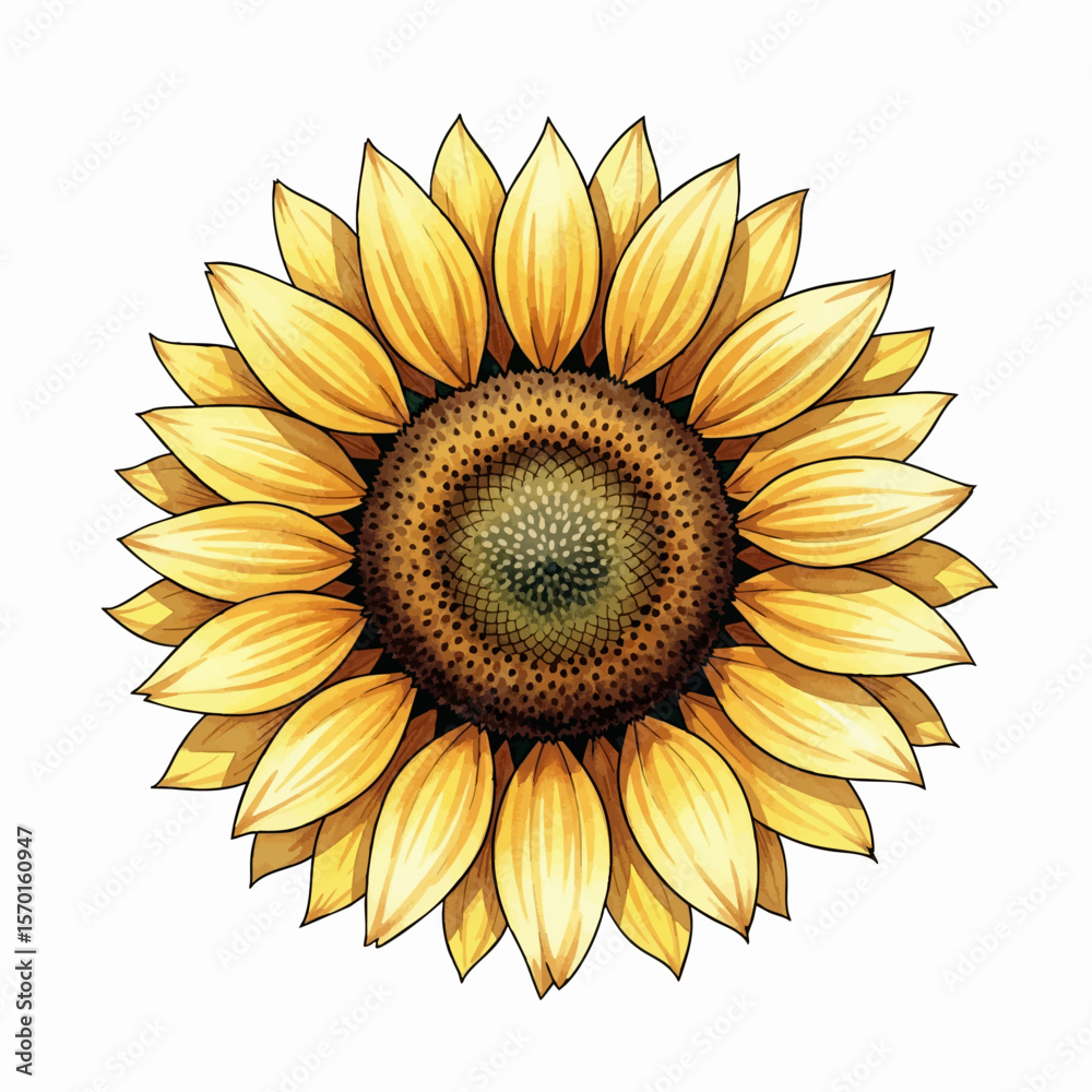 Fototapeta premium A Bright Sunflower