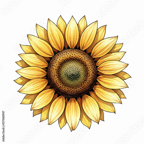 A Bright Sunflower