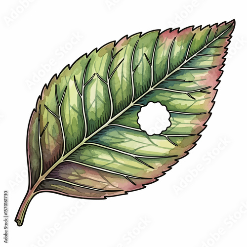 A Leaf with a Hole