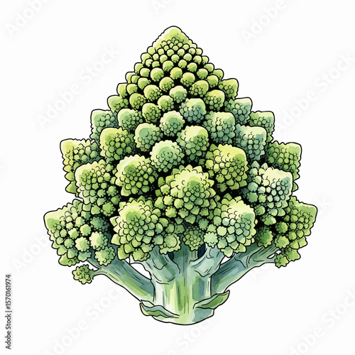 A Romanesco Fractal