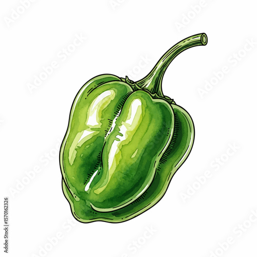 A Green Habanero