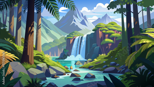 Mount Field National Park offers towering tree ferns, cascading velvet waterfalls, and ancient greenery soaked in soft, dappled light.