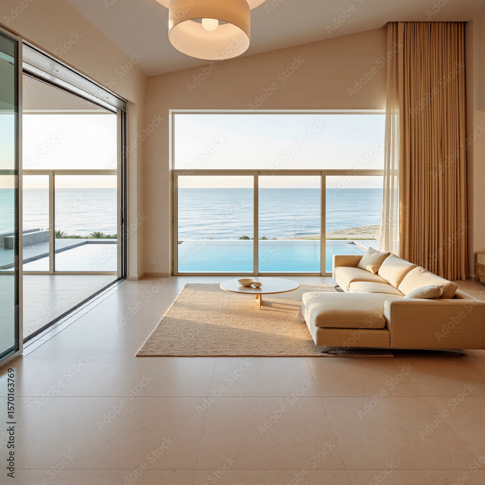 Obraz premium modern living room interior