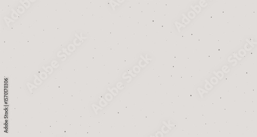 Light paper texture with speckles, grain. Vector illustration. Craft gray paper texture with dots, flecks.
