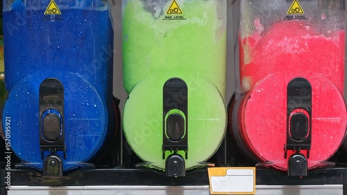 Frozen Sweet Slushy Slurpee Drink Mixing Machines