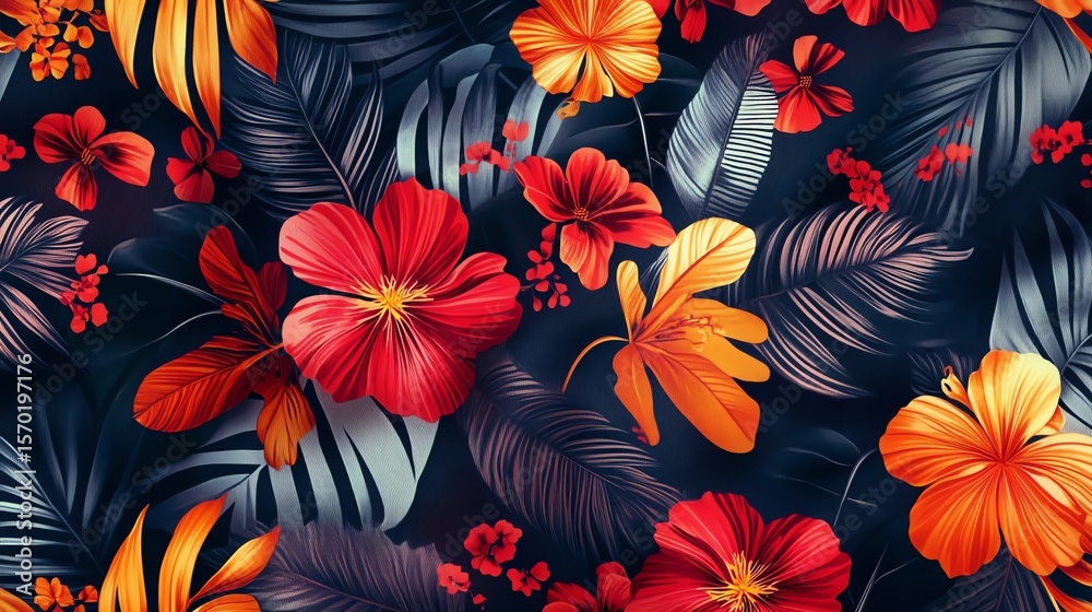 seamless floral background