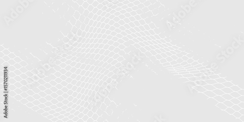 Mesh texture for fishing nets. Grunge pattern for sportswear or soccer goal, volleyball net, basketball hoop, hockey, athletics. modern net ilustrasi vektor