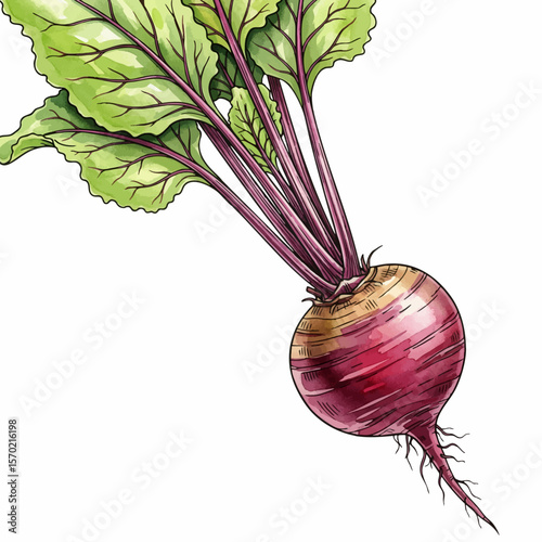 Beetroot with Stems