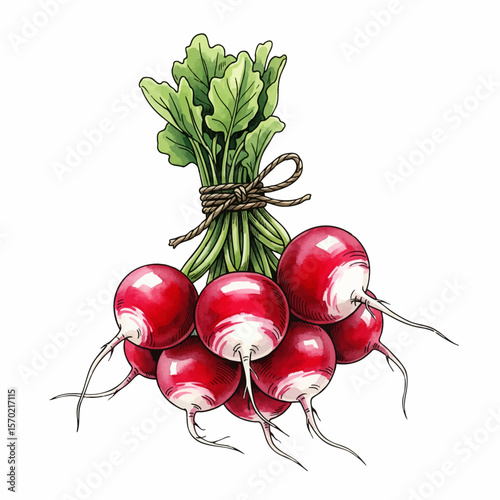 Bunch of Radishes