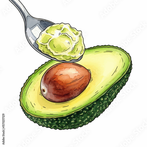 Scoop of Avocado
