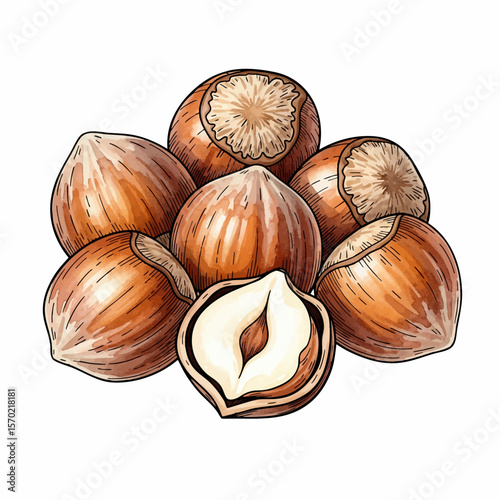 Cracked Hazelnut