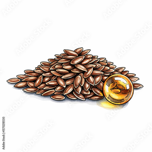 Flax Seeds and Oil