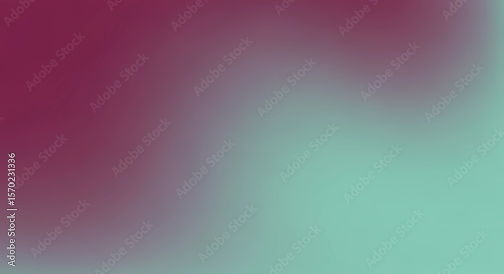 Fototapeta premium Blurred Color Fusion: A mesmerizing gradient of colors creates a serene background, blending shades of pink and teal to evoke a sense of tranquility and calm.