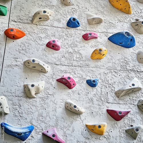 Climbing wall for skill training
