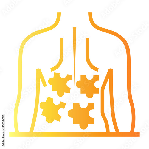 therapist Line Gradient Icon