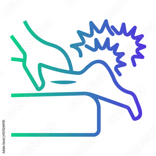 therapist Line Gradient Icon