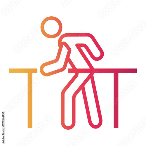 therapist Line Gradient Icon