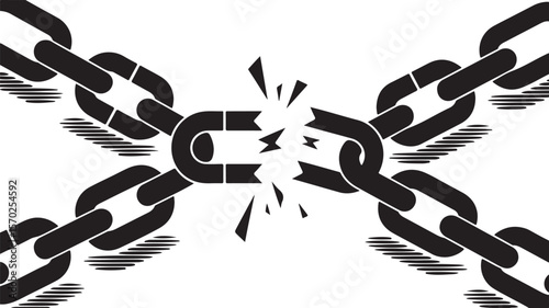 Broken Chain Link
