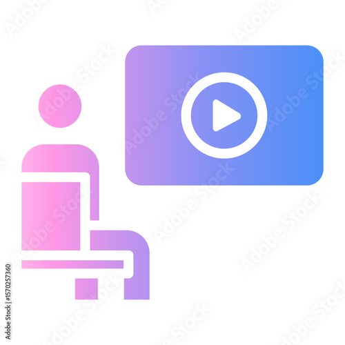 bloggers Gradient icon
