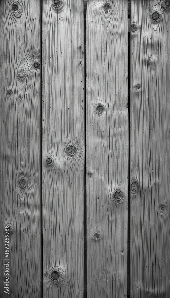 Fototapeta premium Weathered Cedar Wood Panels in Silvery Gray Finish for Text Design and Background Use