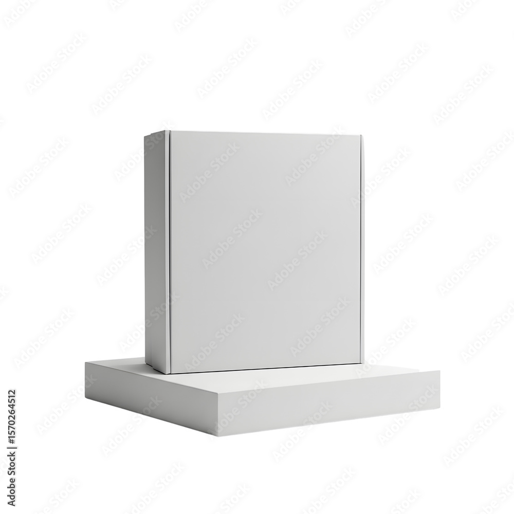 Blank White Cardboard Box Mockup Packaging Design Template Blank White Cardboard Box Mockup Packaging Design Template