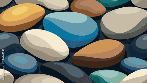Close-up of colorful medicine pills on a white background, resembling a bright, round palette of health