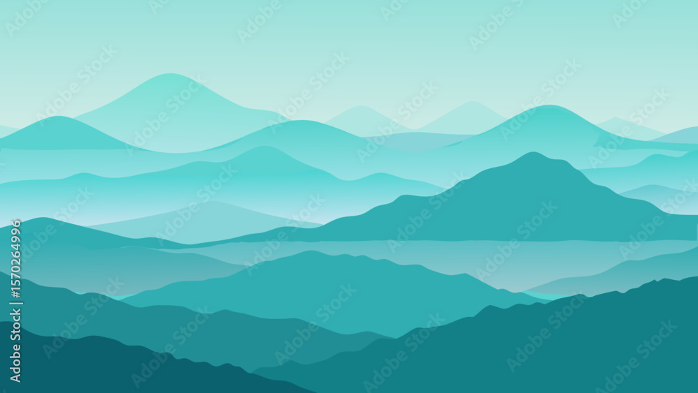 Obraz premium mountains in the mountains