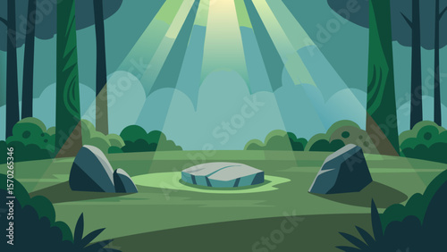 camping in the mountains