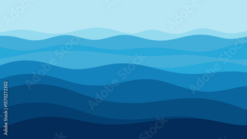 abstract background with waves