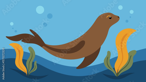 illustration of a cartoon fish