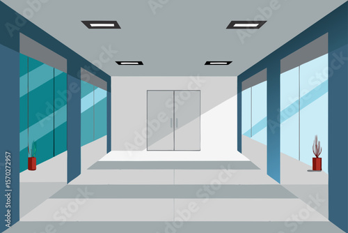 modern office building