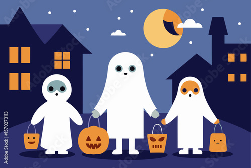 halloween background with pumpkin
