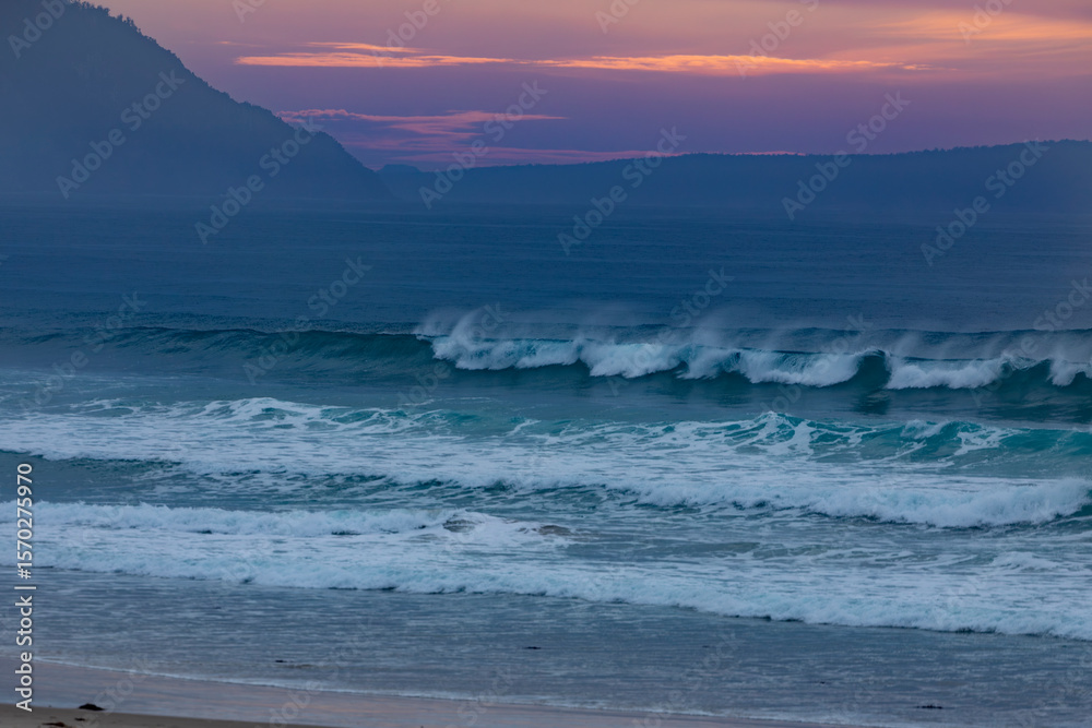 Fototapeta premium waves on the beach