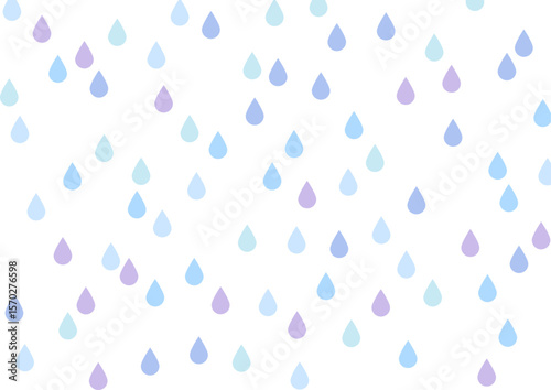 しずく　パターン　ランダム　背景　雨