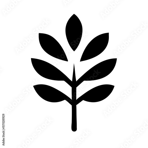 Obraz na płótnie locust tree icon