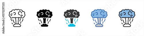 Destruction Icon Pack Multistyle Illustration