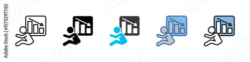 Loss Icon Pack Multistyle Illustration