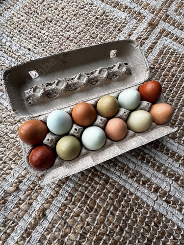eggs in box
