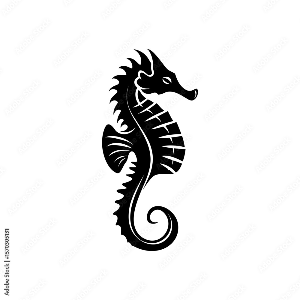 Obraz premium Seahorse Vector