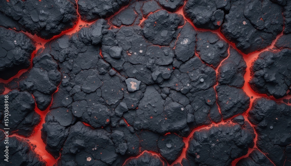 custom made wallpaper toronto digitalAbstract Molten Lava Texture Background with Fiery Red Veins and Text Space