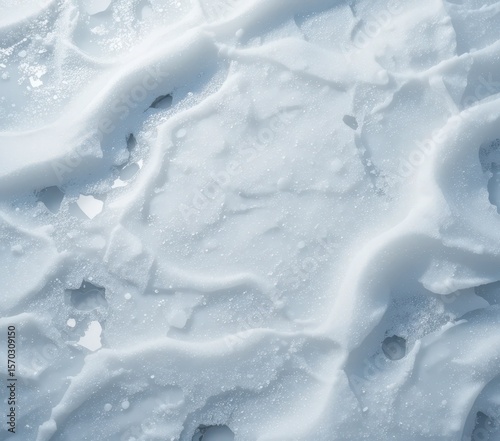 Wallpaper Mural Icy Texture Glossy Snow Surface with Water Streaks for Backgrounds and Overlays Torontodigital.ca