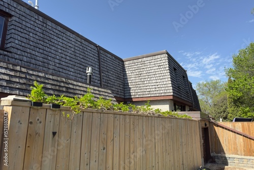 Wallpaper Mural townhouse complex exterior Torontodigital.ca