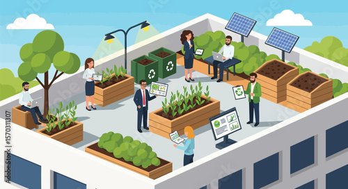 Sustainable Rooftop Gardens Cultivating Green Spaces for Urban Sustainability