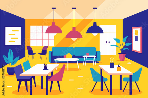 interior of a restaurant