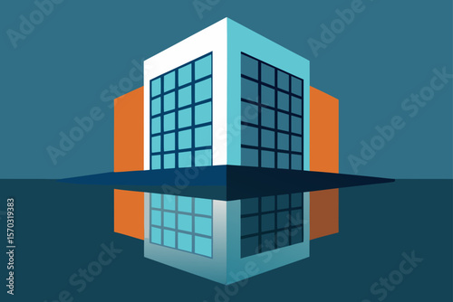 modern office building