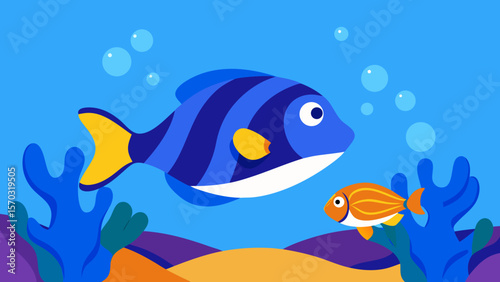 fish in the water