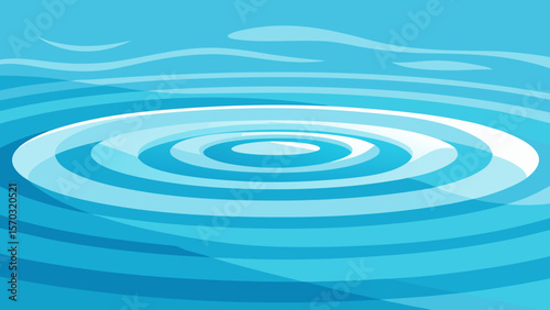 blue water ripples